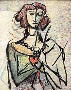 Untitled (Cubist Portrait)