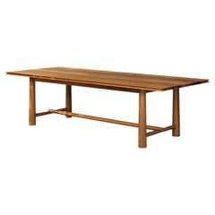 Jerricho Dining Table Eight Seat Handmade in Teak Scandi Style, In Stock
