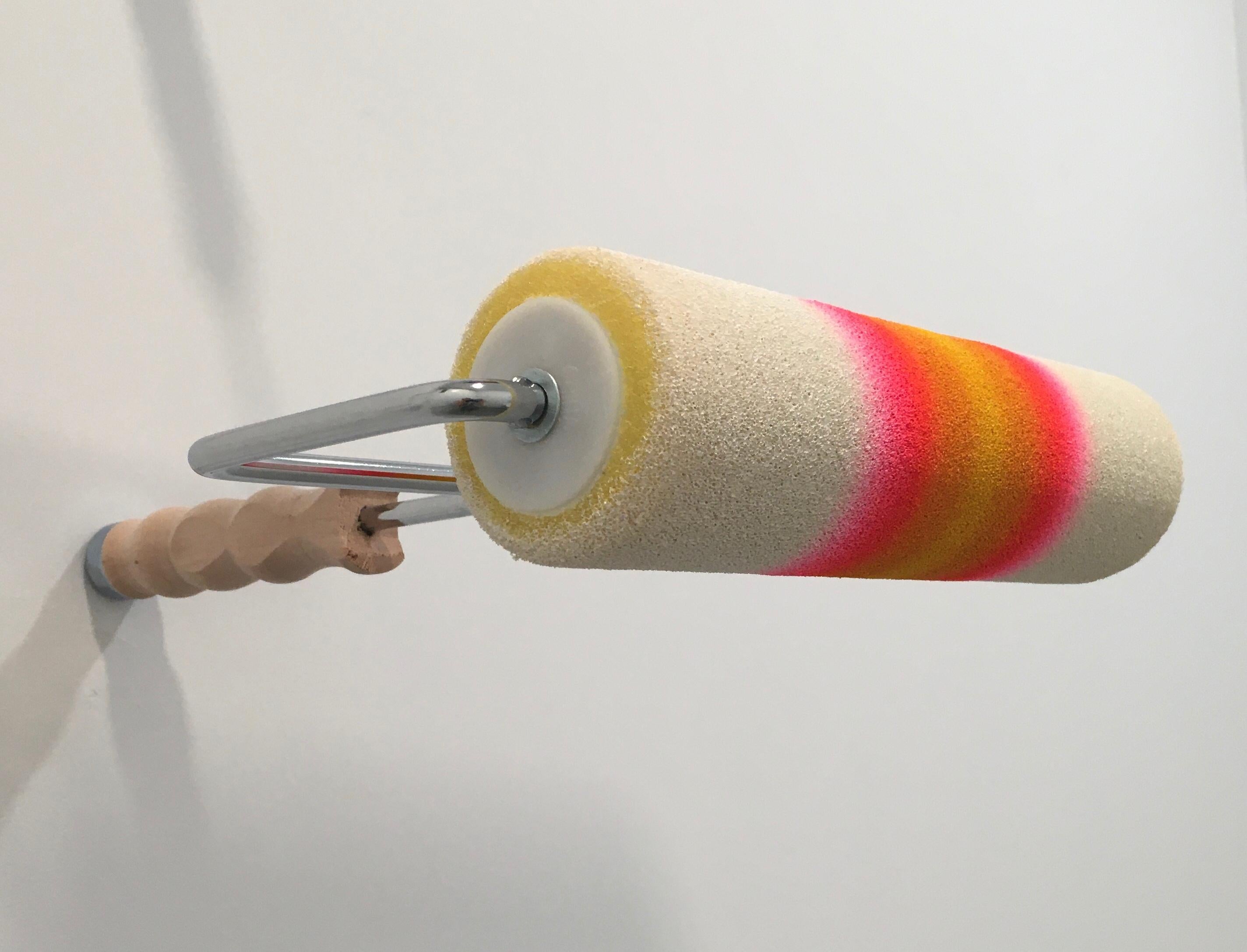 Bemalter bemalter Roller – Painting von Jerry Cabrera