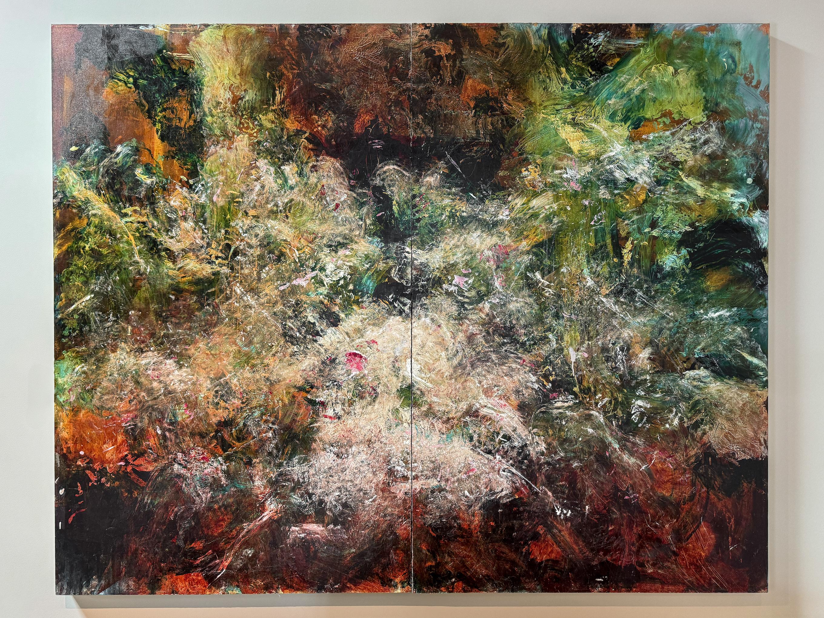 Américain Jerry Carniglia 'Self-Portrait' (Diptyque) en vente