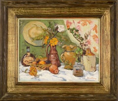 Still-Life with Terracotta & Sun Hat 