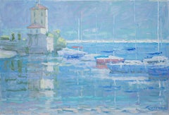 "Morning Melody" – Impressionist landscape, oil on canvas, plein air