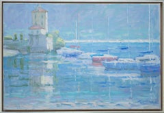 „“Morning Melody““ – impressionistische Landschaft, Öl auf Leinwand, Pleinair