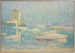 „Morning Symphony“ Impressionistisches Landschaftsgemälde, Öl auf Leinwand, Pleinair