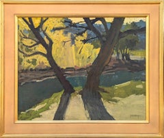 "Open Landscape" Contemporary Realistic East Texas Nature Landscape Painting