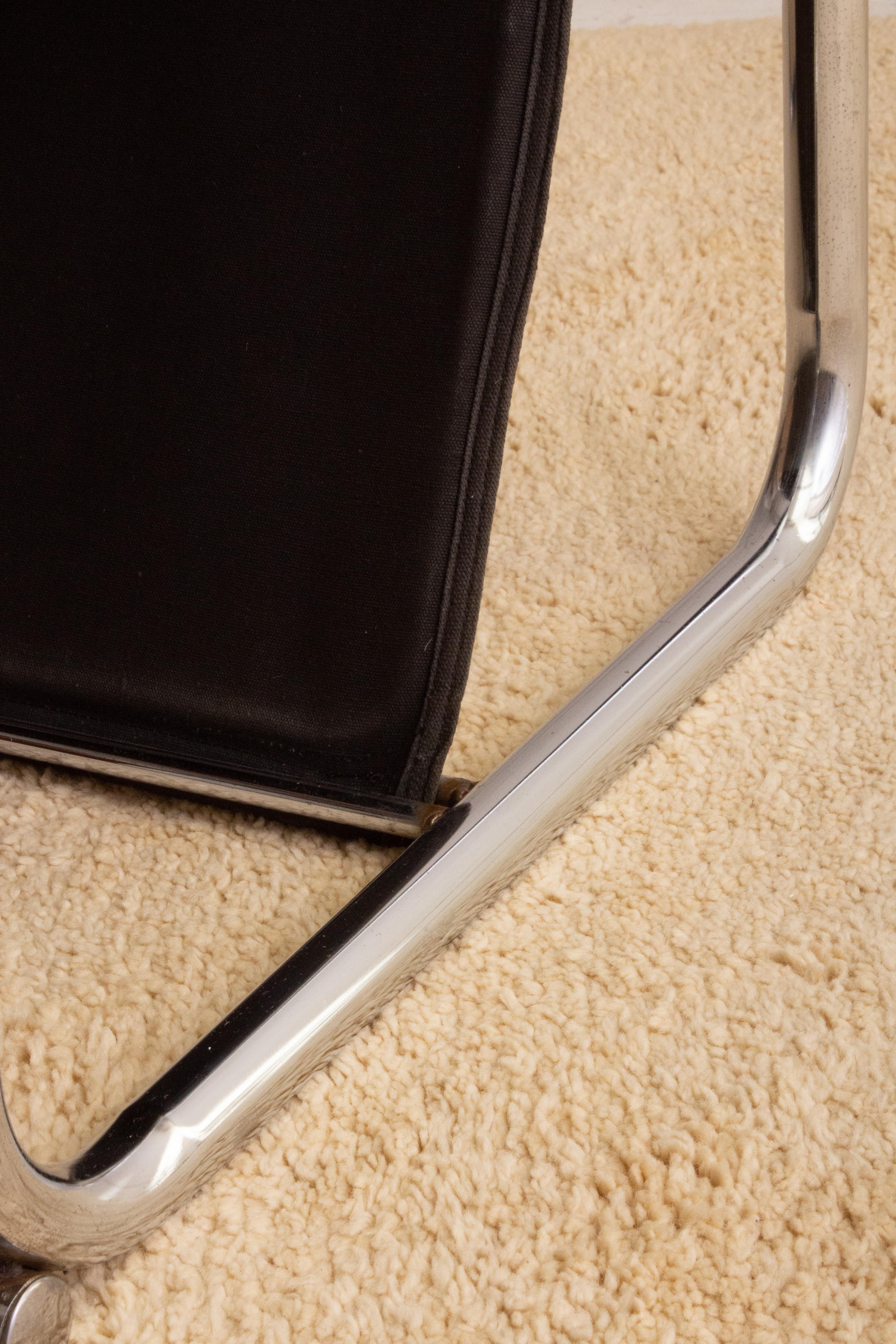 Jerry Johnson Chrome Sling Chair For Sale 4
