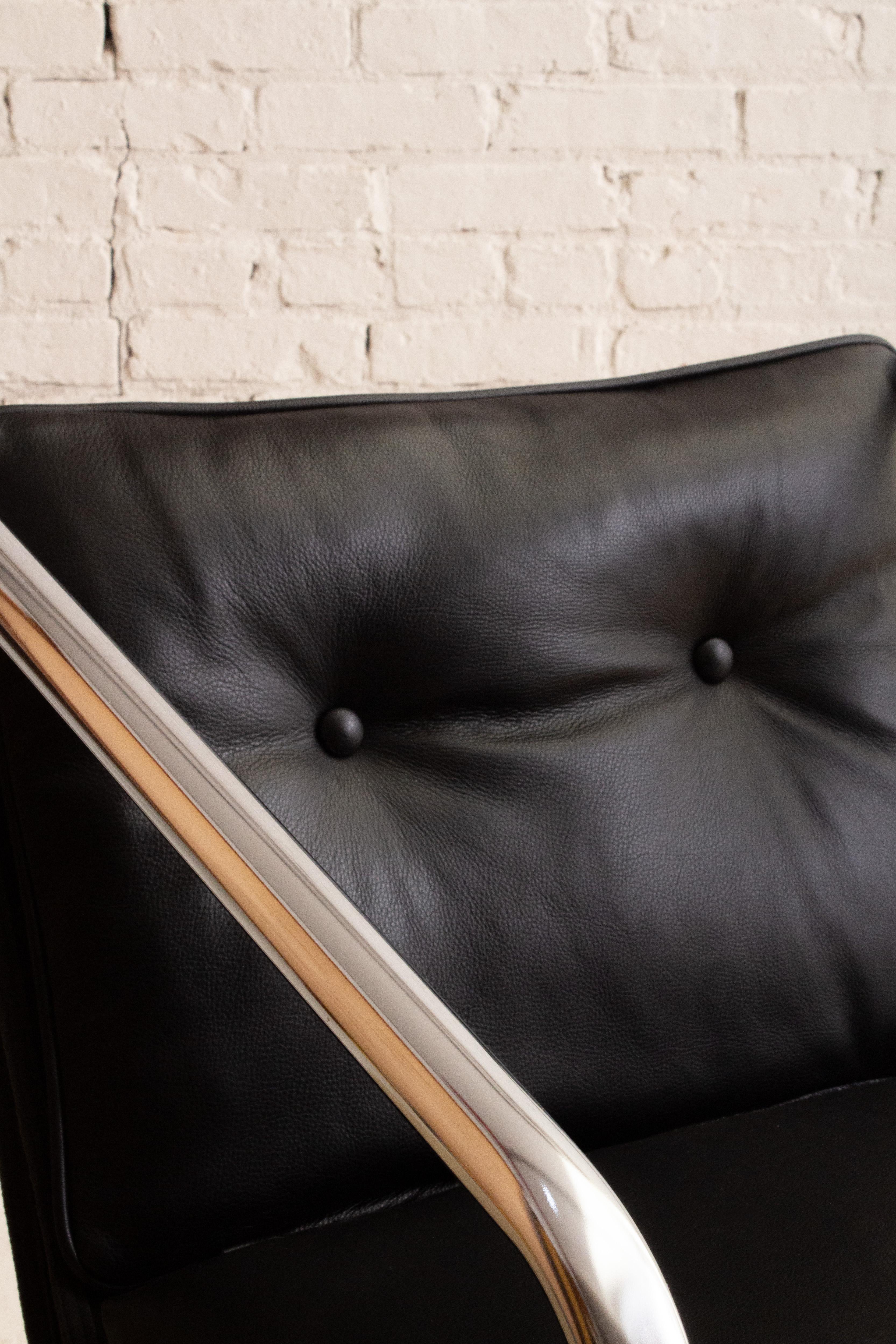 Jerry Johnson Chrome Sling Chair For Sale 10