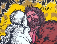 Lost in Paradise Huge Pop Art Original Comic Book Acrylic Painting Jerry Kearns