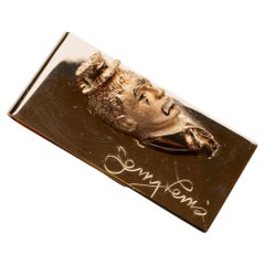Jerry Lewis Hollywood Icon Gold Money Clip