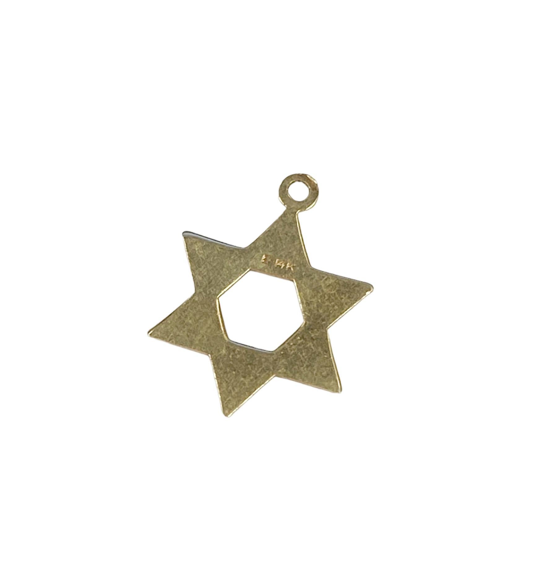 vintage star of david pendant