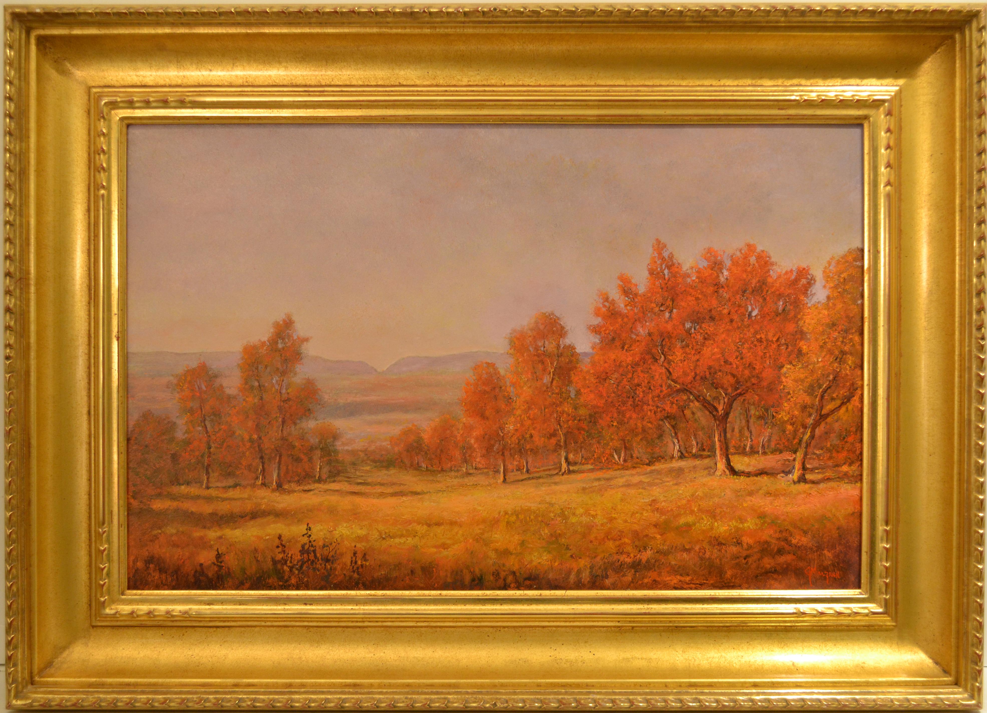 Framed size is 26 1/2 x 37 inches

Jerry Malzahn, a talented landscape artist, was born in Stuttgart Arkansas on September 30, 1946, moving to Texas as young adult. He earned a Bachelor of Arts degree from the University of North Texas and founded