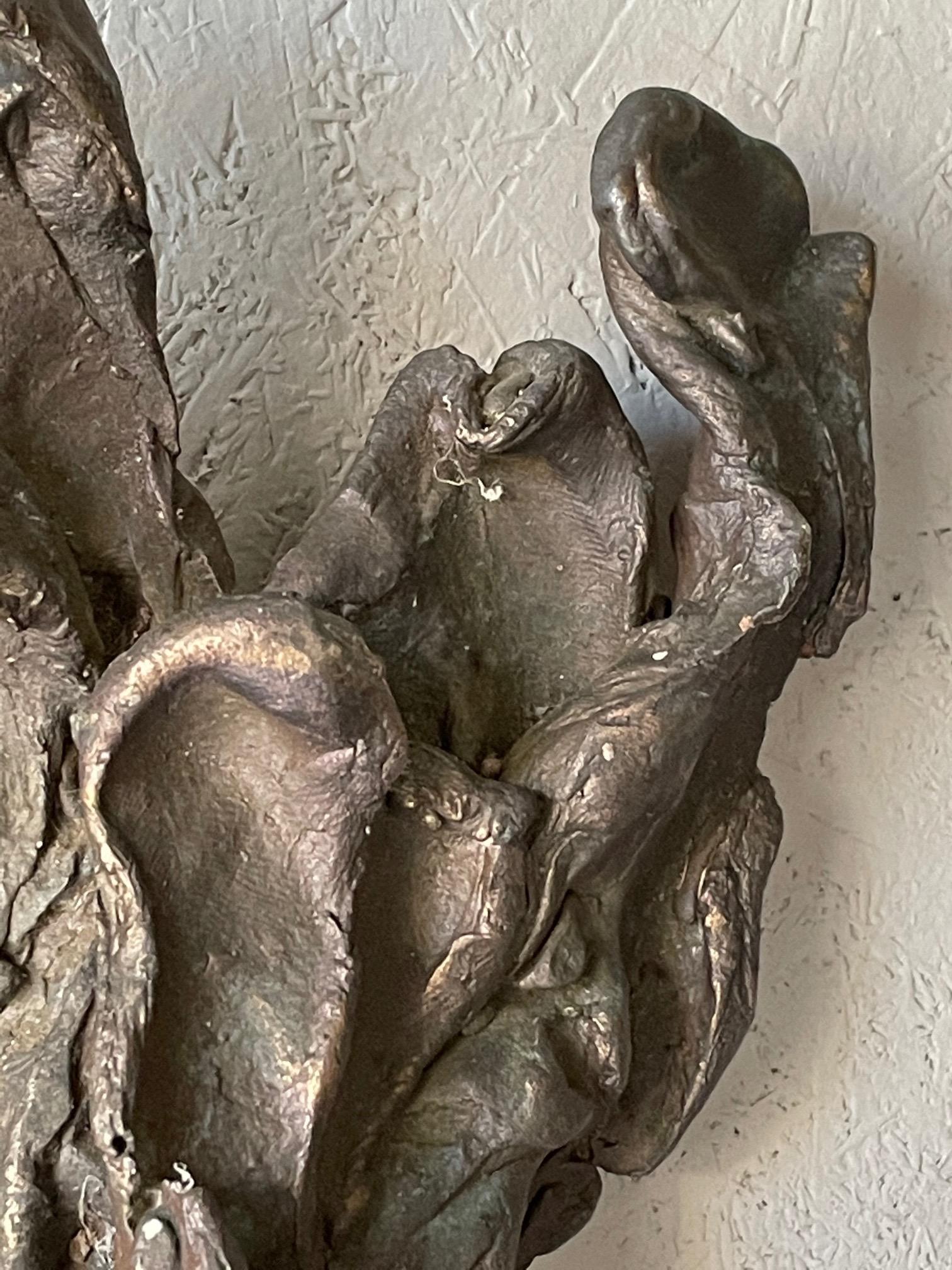 Late 20th Century Jerry Meatyard Bronze Sculpture 