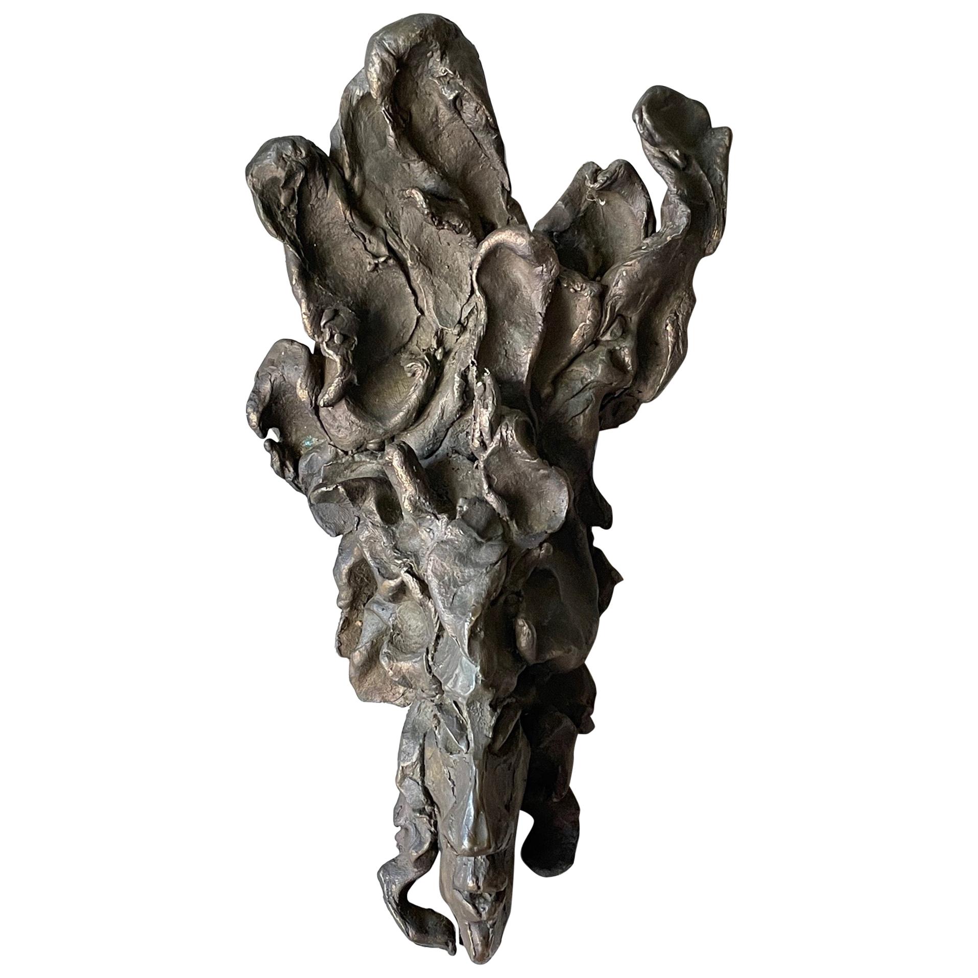 Jerry Meatyard Bronzeskulptur „Hydra“ aus Bronze im Angebot