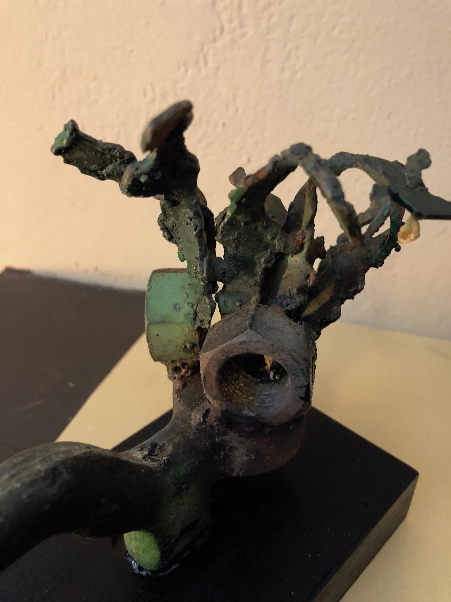 Cut Steel Jerry Meatyard Unique Sculpture
