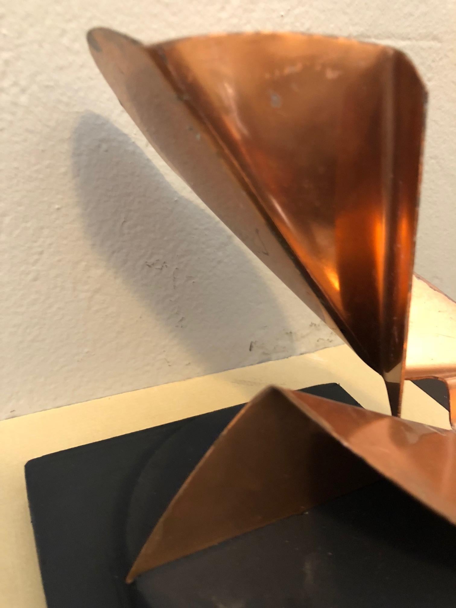 Mid-Century Modern Jerry Meatyard Unique Sculpture Origami #2