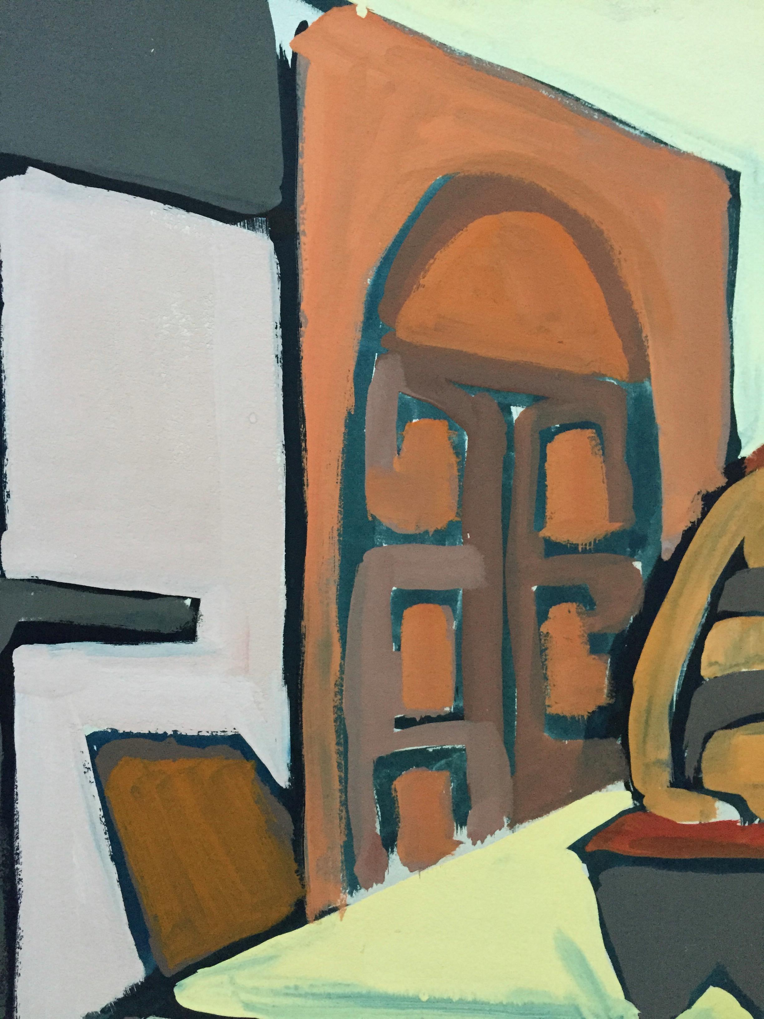 From the estate of Jerry Opper & Ruth Friedmann Opper
Bikini
c. 1940-1950's
Gouache on Paper
18