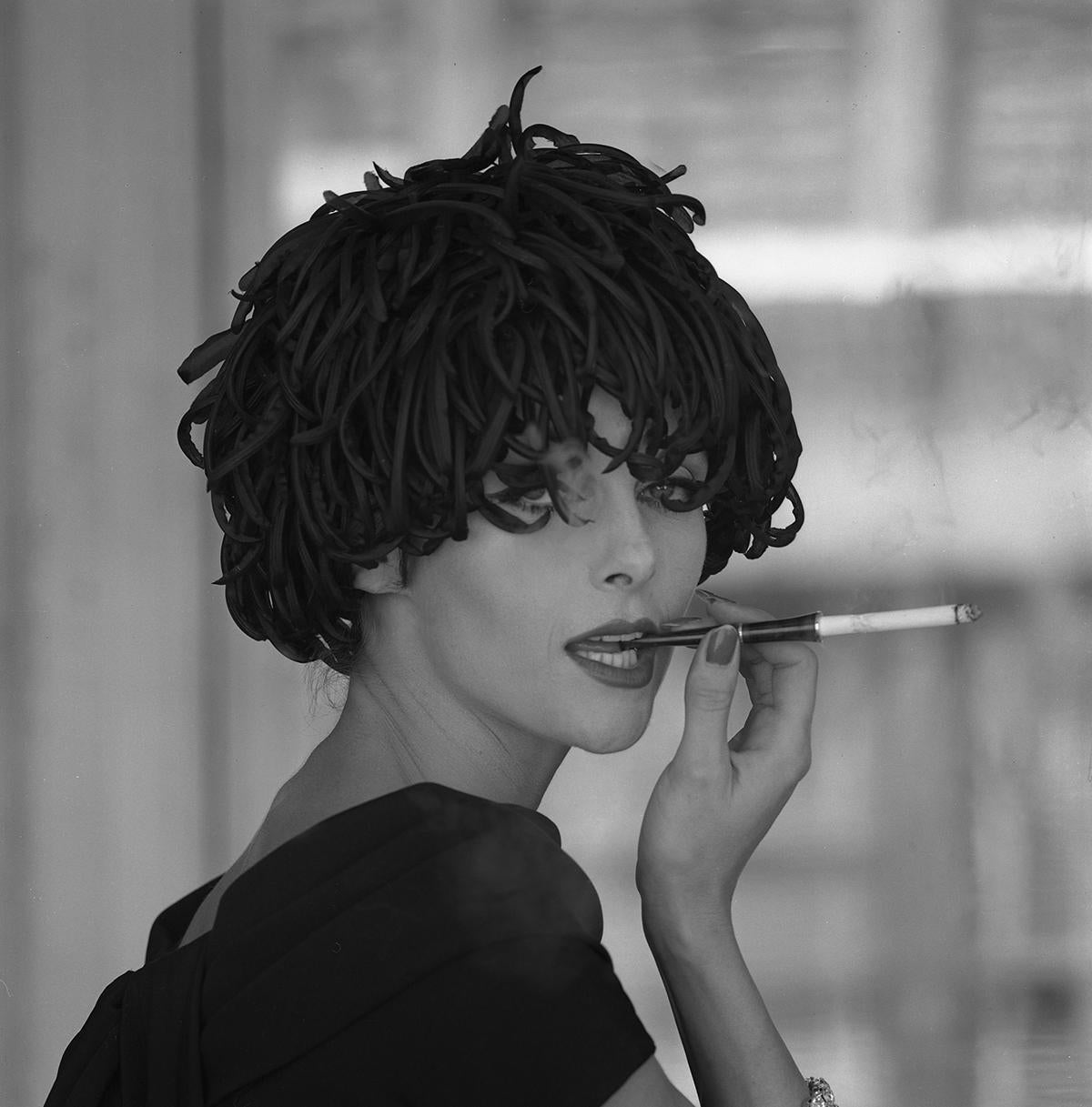 Anne St. Marie, Hat, 1958 - Jerry Schatzberg (Portrait Photography)