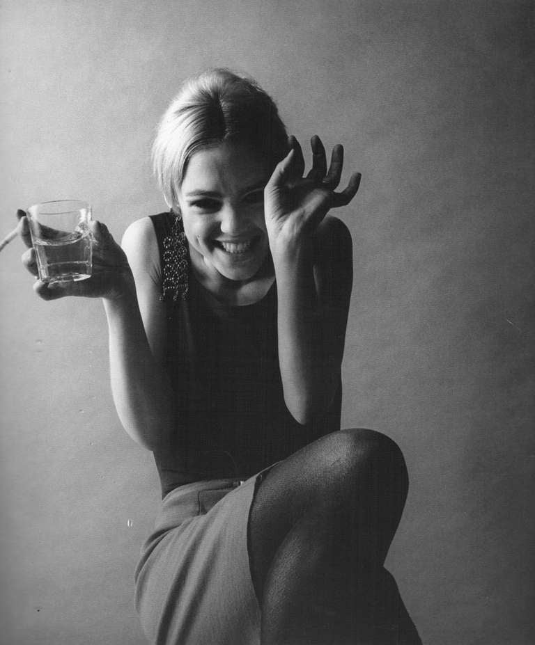 Jerry Schatzberg Black and White Photograph – Edie Sedgewick 'Superstar'