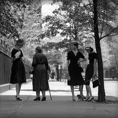 Four at Gramercy, 1959 - Jerry Schatzberg (Portrait Photography)