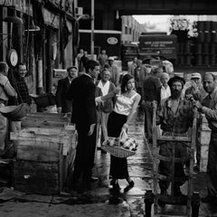 Jerry Schatzberg - Anne St. Marie, Mercato del pesce, 1958, stampato dopo