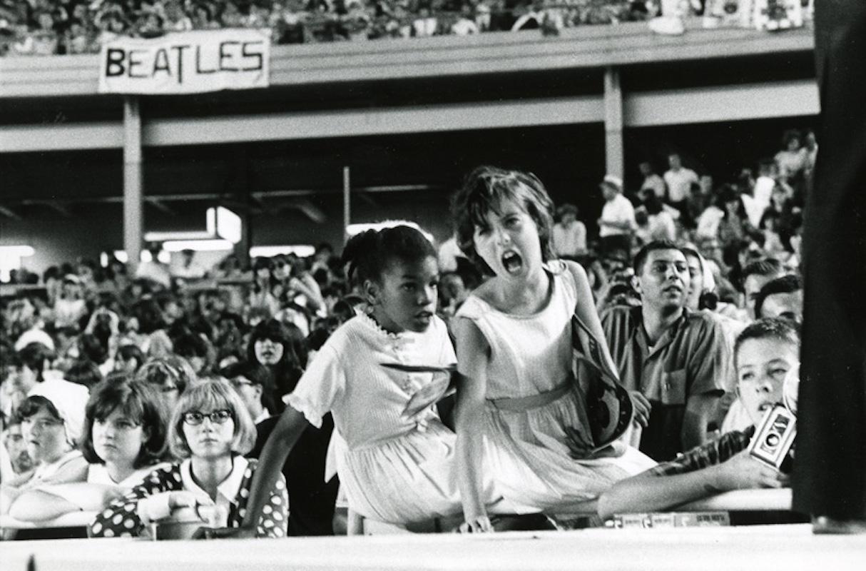 Jerry Schatzberg - Beatles Concert, Shea Stadium Fans, 1962, Printed After