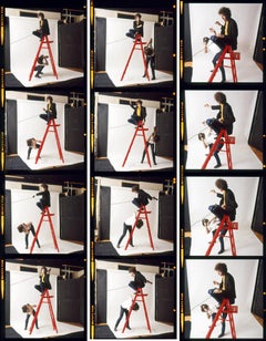 Jerry Schatzberg - Jerry Schatzberg - Bob Dylan, Red Ladder Contact, 1965, stampato in seguito Jerry Schatzberg - Bob Dylan, Red Ladder Contact, 1965, stampato in seguito