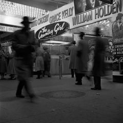 Jerry Schatzberg - Brodovitch Times Square, fotografia 1954, stampa dopo