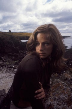 Jerry Schatzberg - Charlotte Rampling, Brittany Beach, 1965, stampato dopo