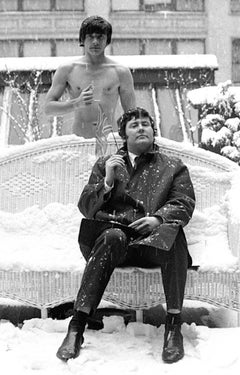 Jerry Schatzberg - Donovan e Bailey, Tempesta di neve, 1958, Stampato dopo