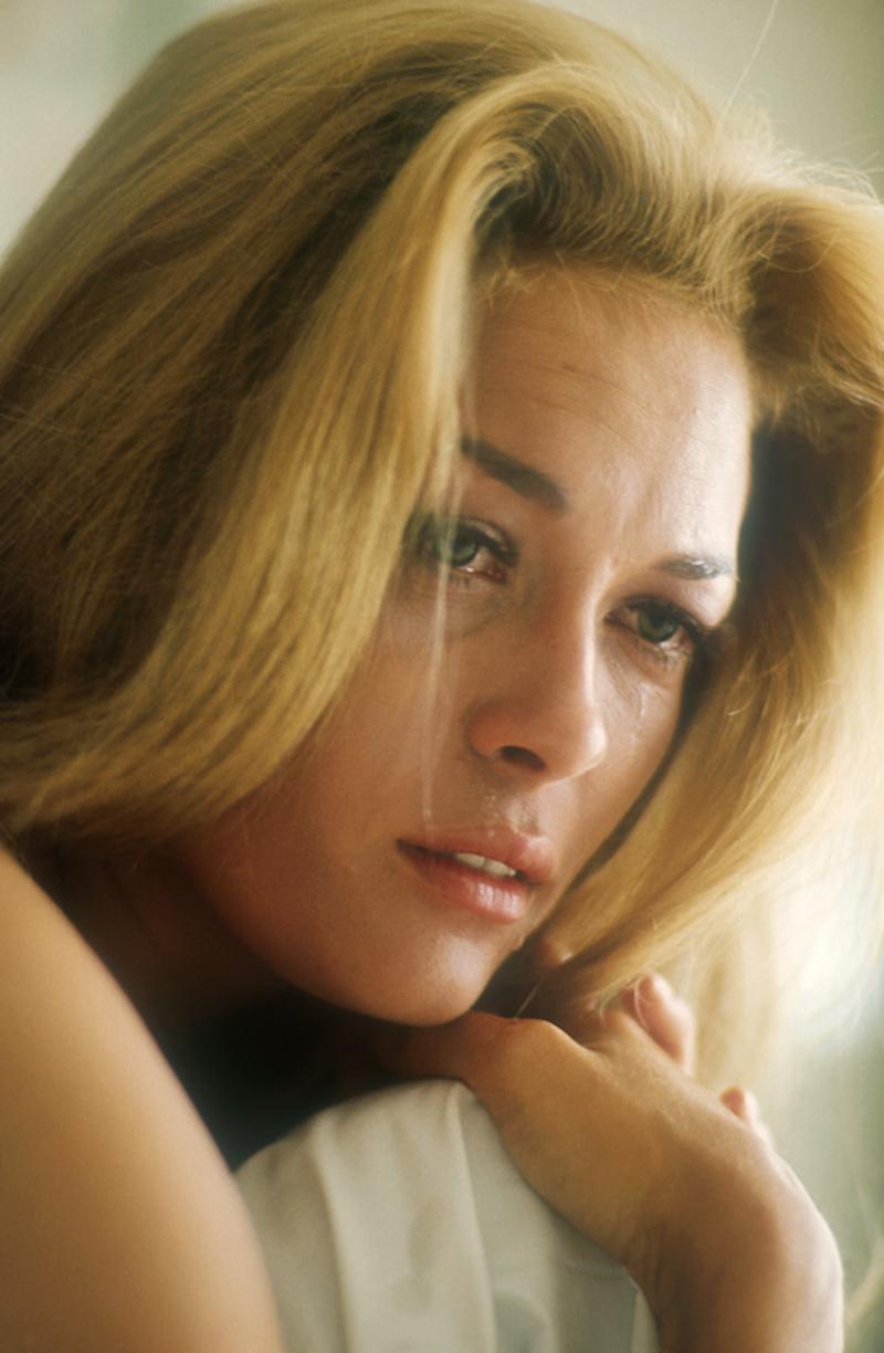 Jerry Schatzberg - Faye Dunaway, Esquire, Photographie 1966, Impression d'après