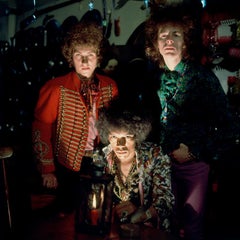 Jerry Schatzberg - Jimi Hendrix, Clip, Fotografia 1967, Stampato Dopo