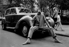 Jerry Schatzberg - Peggy Mofitt, Rolls Royce, Photographie 1964, Impression d'après