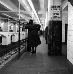 Jerry Schatzberg - Subway Reportage, Photographie 1954, Imprimé après