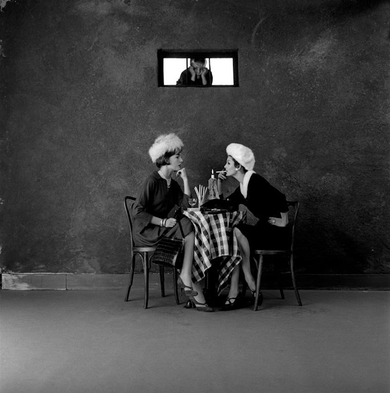 Jerry Schatzberg - Vogue's Studio A Cabaret, photographie 1958, tirage d'après