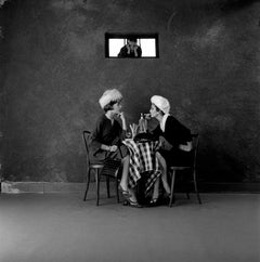 Jerry Schatzberg - Vogue's Studio A Cabaret, photographie 1958, tirage d'après
