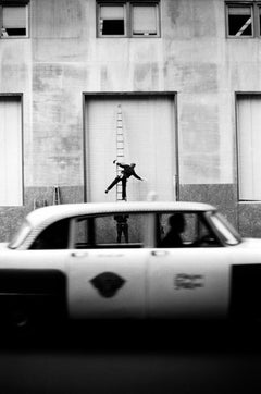 Jerry Schatzberg - Window Washer Ballet, Photographie 1959, Imprimé après