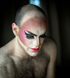 ""Evah-Destruction - Make-up"  - Südafrikanische Porträtfotografie - Drag Queen