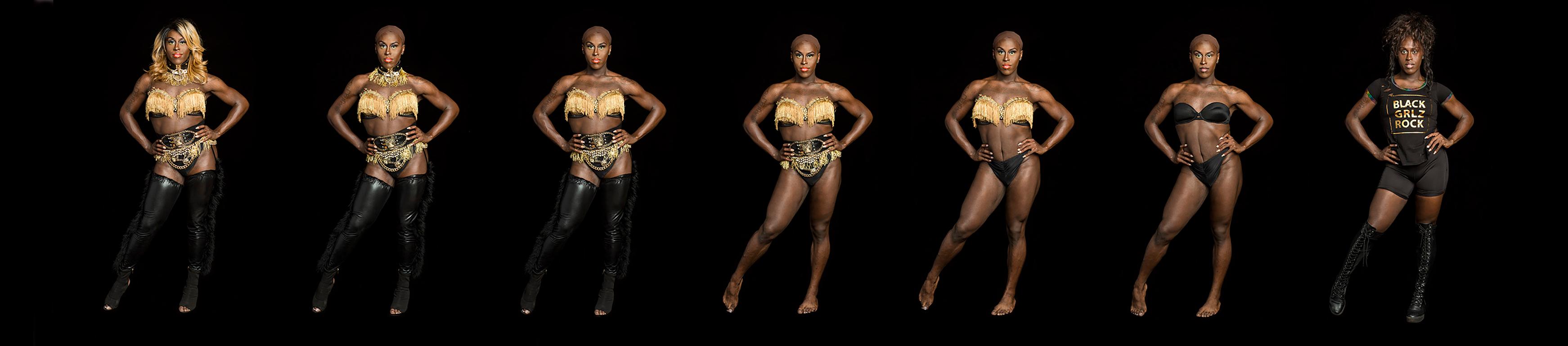 Color Photograph di Jerry Siegel - "Jaybella Banks - Rivelazione" - Fotografia di ritratto del Sud - Drag Queen