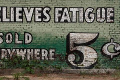 "Relieves Fatigue, 5¢ Selma, AL 2005" - Documentary Photography - Christenberry