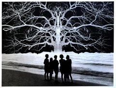 Ein Satz von 8 Drucken von Jerry Uelsmann Surreal Figurative Fotografie 1970 Gerahmt