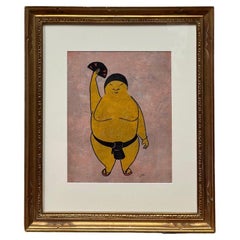 Vintage Sumo Wrestler by Jerry Williamson 