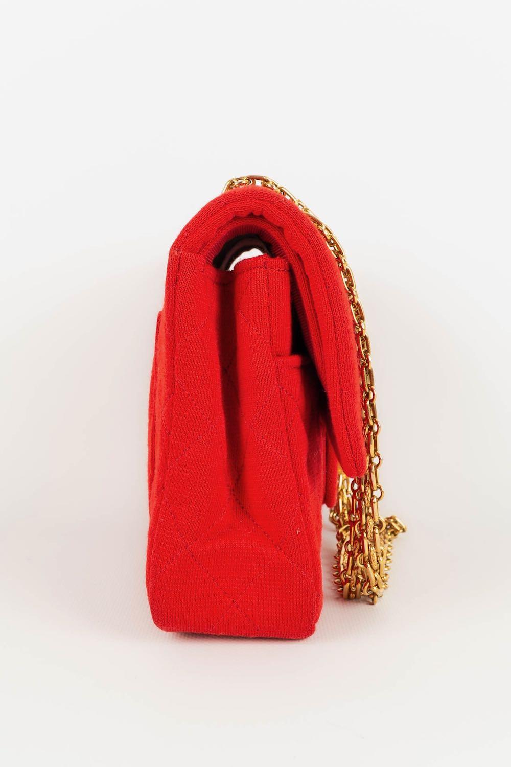 jersey bag 1960's In Good Condition For Sale In SAINT-OUEN-SUR-SEINE, FR