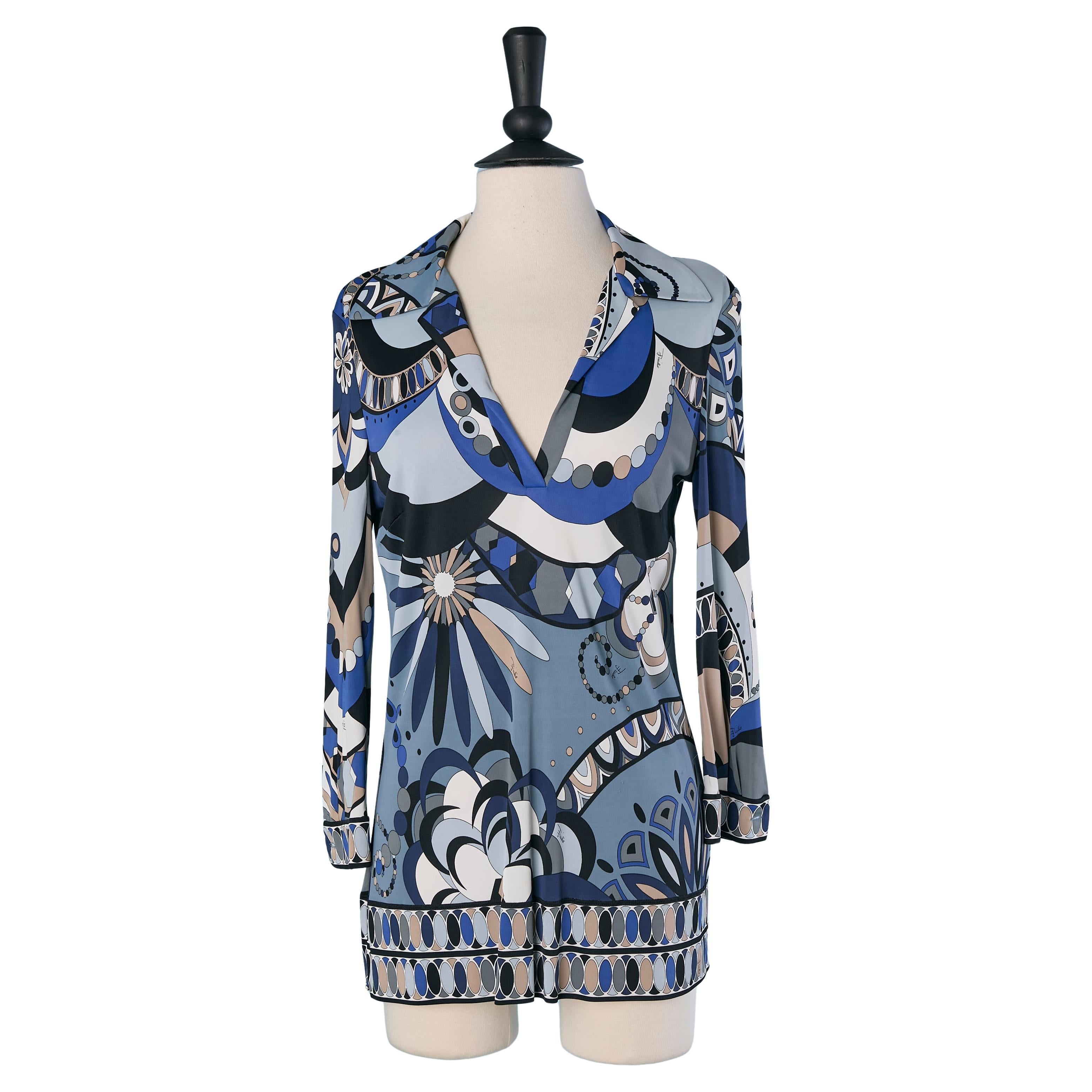 Bedruckte Jersey-Tunika EMILIO PUCCI
