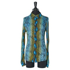 Jersey shirt with snake print ETRO New with tag
