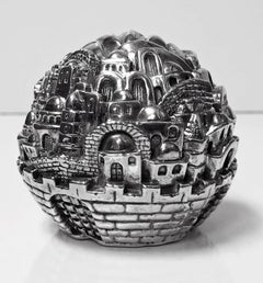 Jerusalem Sterling Sculpture Paperweight Sam Philipe