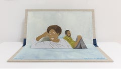 'Revery' - figurative - cut paper - pop-up book - patterns