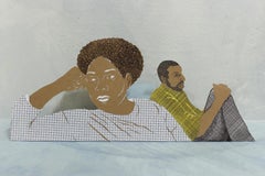 'Revery' - figurative - cut paper - pop-up book - patterns