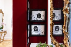 'Treading Water in The Deep End #8' - figurative - black & white - Kara Walker