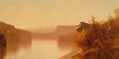 Autumn Lake Scene