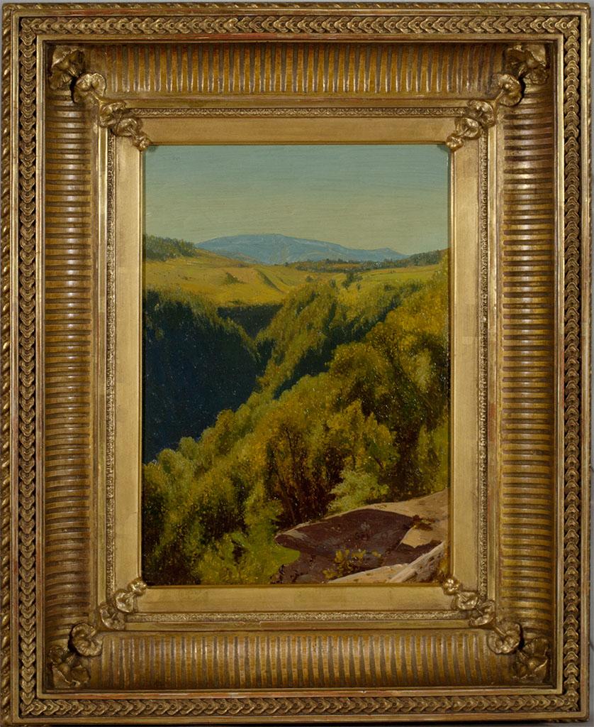 Summer Hills, Hunter Mountain - Painting by Jervis McEntee